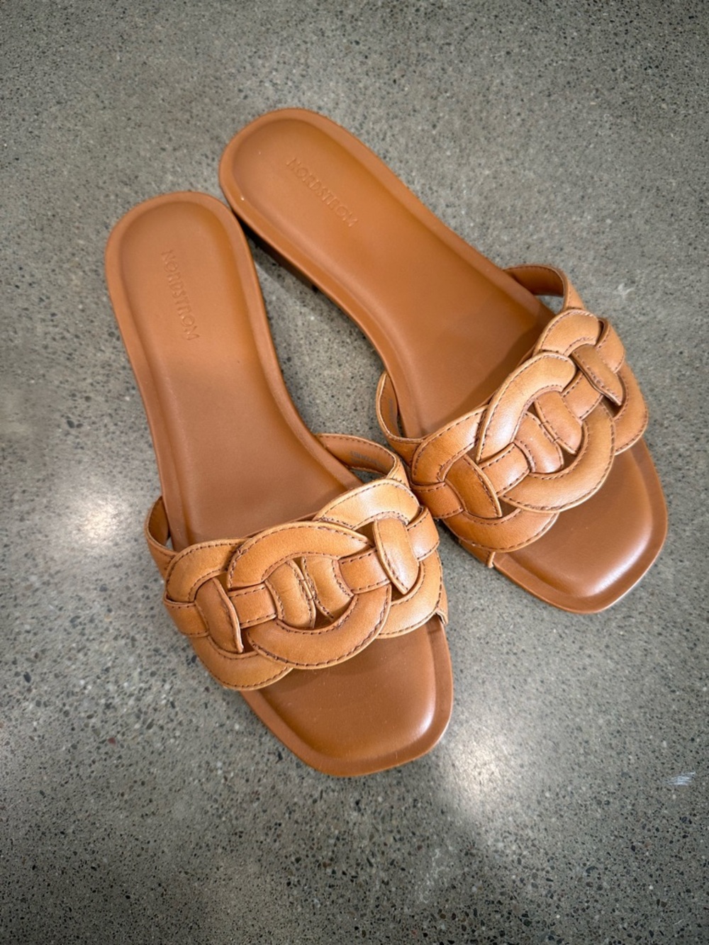 Nordstrom Carolina Leather Slides
